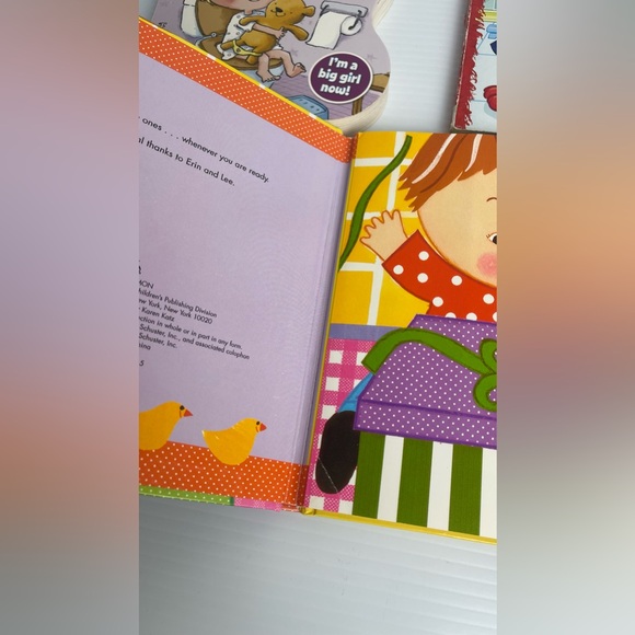 Lot Of 3 Books Potty Training Bathroom Picture Books For Toddlers Pre School - Picture 11 of 15